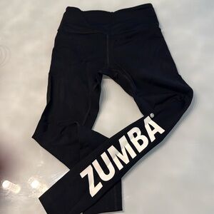 Zumba black leggings small